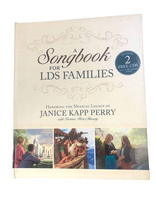 A Songbook for LDS Families by Janice Kapp Perry-  (LDS, MORMON) with 2 free CDs