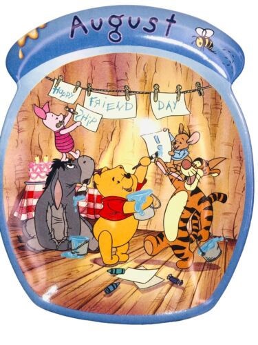 Winnie The Pooh & Eeyore AUGUST The Whole Year Through, Tiger, Piglet & Roo