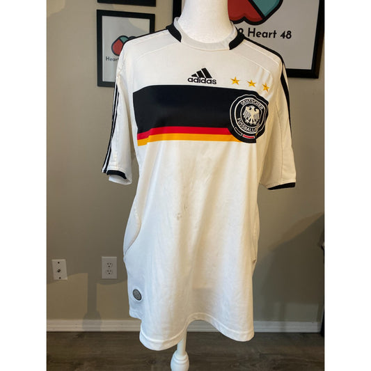 SOLD - adidas Men's Deutscher FUSSBALL-BUND Jersey Pre-owned 2008 X-Large