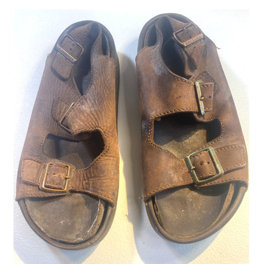 Birkenstock Milano Rugged Sandal Back-Strap Brown Men's US Size 11 EU 44