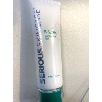 Serious Skincare B-SLEEK Conductive Gel 4 Fl Oz. and Case NEW