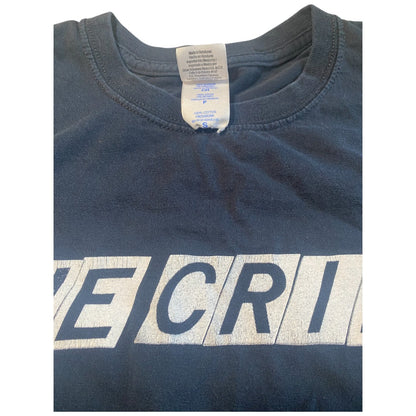 The Cribs Women's T-Shirt Junior Size Small Dark Blue and White