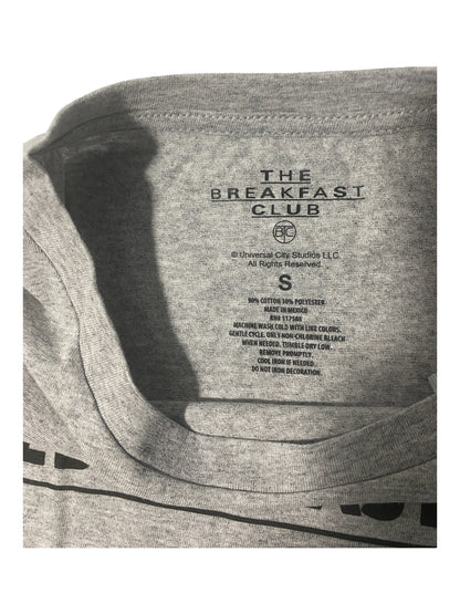 The Breakfast Club T-Shirt Class of 1985 Women's Gray Graphic Tee Size Medium 8/10