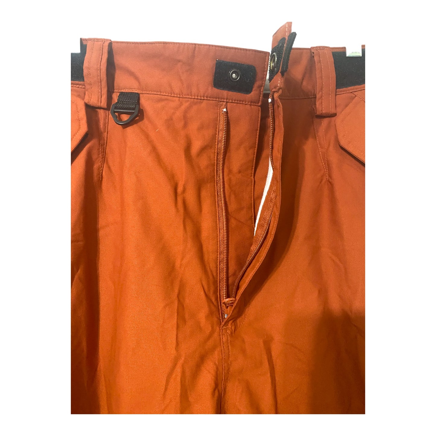 Turbine Outerwear FDGB Pants Orange E408 Men XL Snow Pants Adjustable Waist