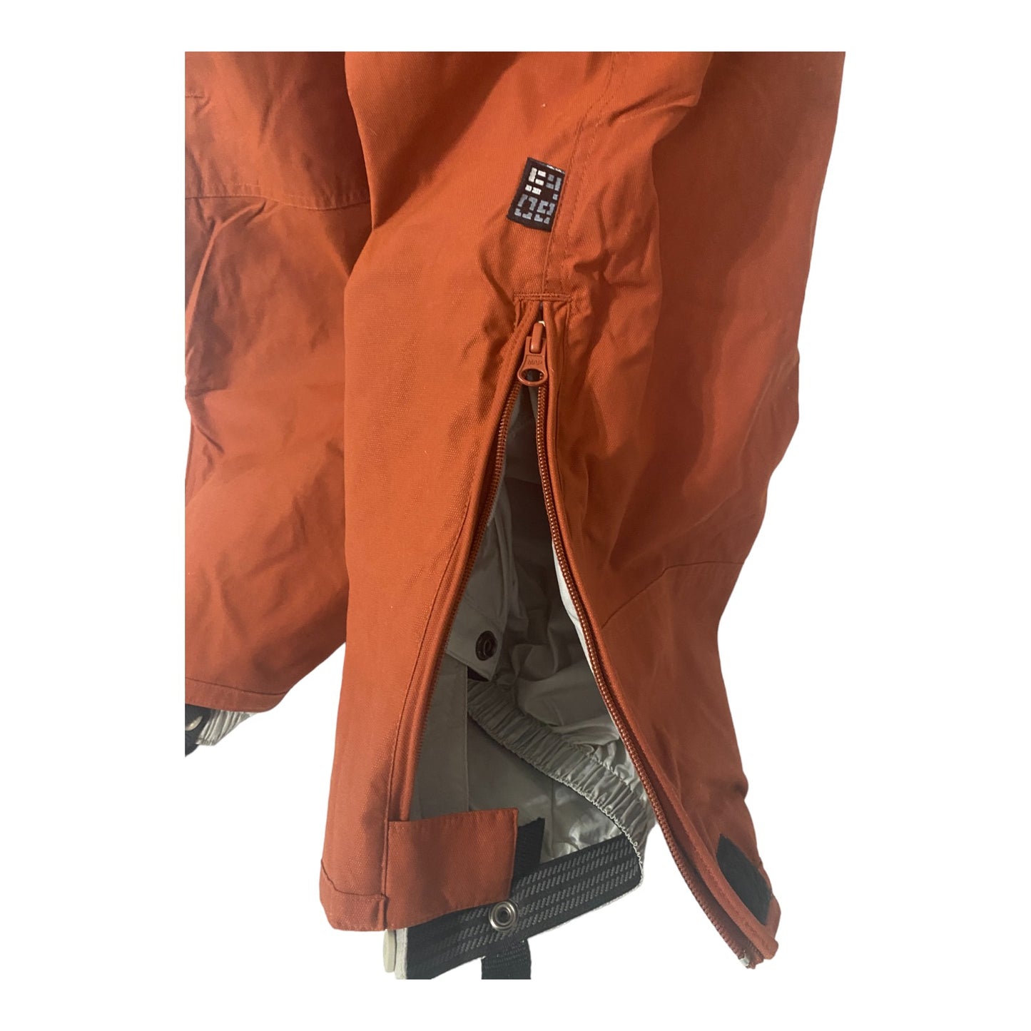 Turbine Outerwear FDGB Pants Orange E408 Men XL Snow Pants Adjustable Waist