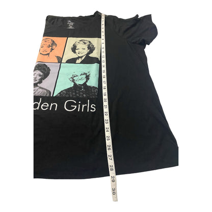 The Golden Girls Graphic T-Shirt Plus Size Women’s Black Shirt Size 2X NWT