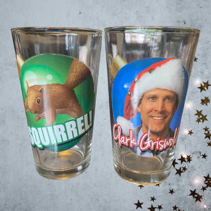 National Lampoon’s Christmas Vacation Set of 4 Pint Glasses Clark Griswold