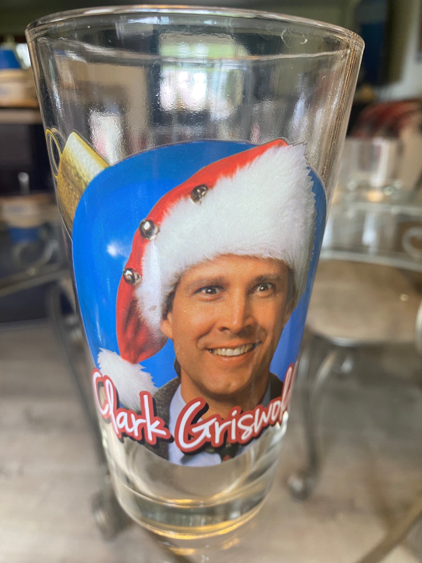 National Lampoon’s Christmas Vacation Set of 4 Pint Glasses Clark Griswold