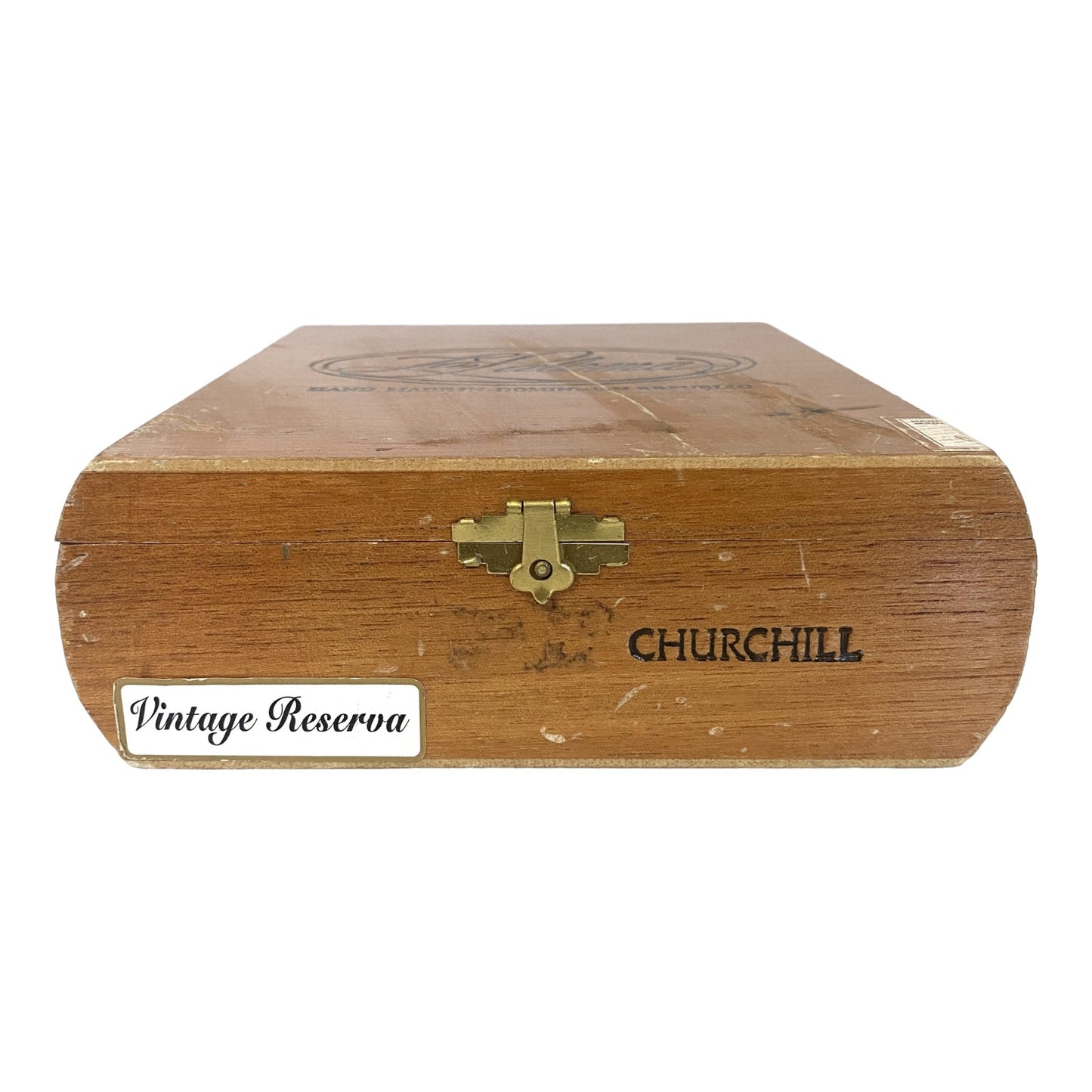 Vintage La Paloma CHURCHILL Cigar BOX Only Hand Made in Dominican Republic