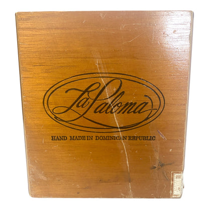 Vintage La Paloma CHURCHILL Cigar BOX Only Hand Made in Dominican Republic