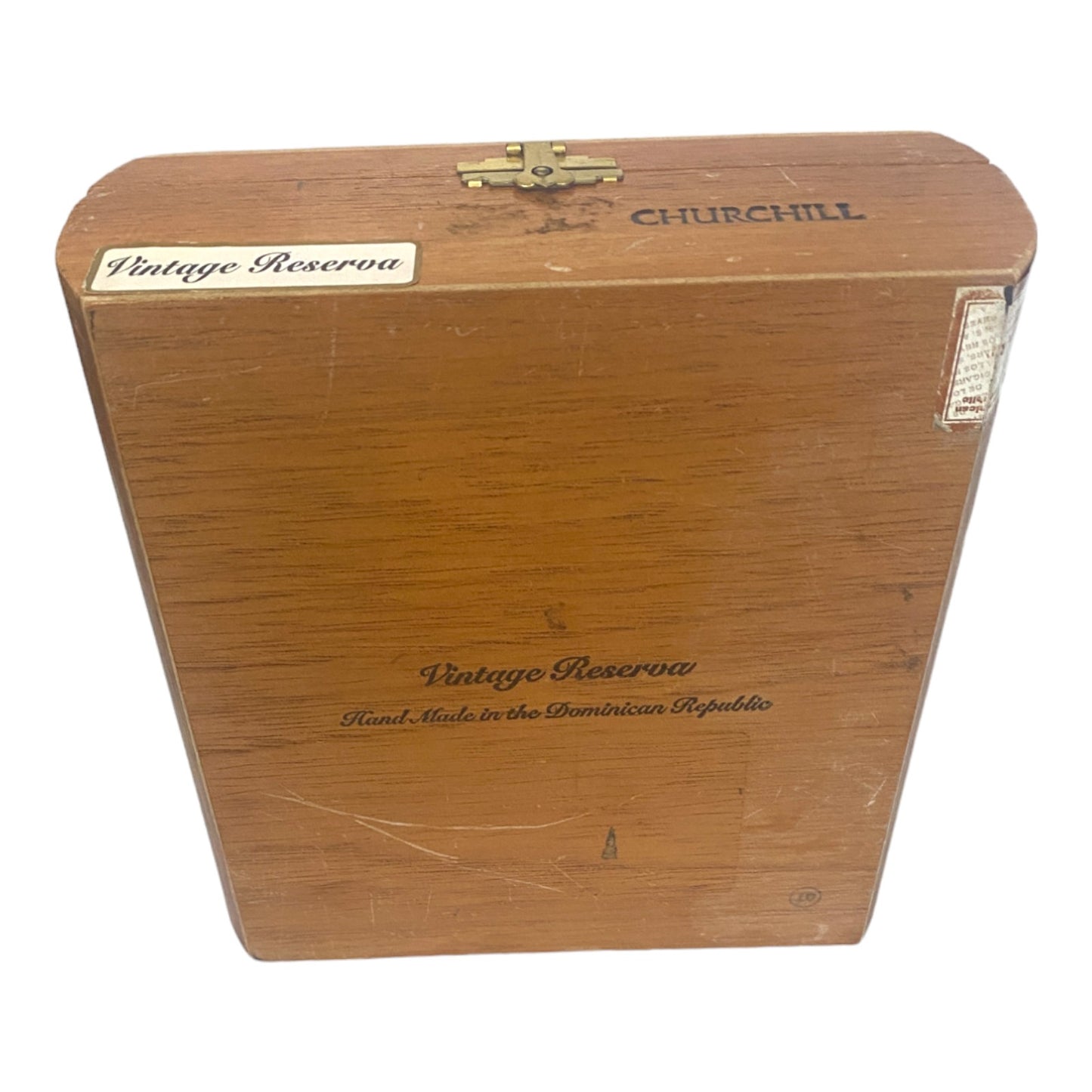 Vintage La Paloma CHURCHILL Cigar BOX Only Hand Made in Dominican Republic