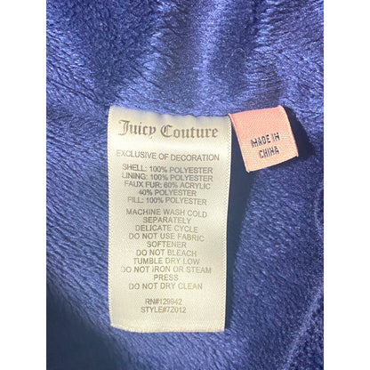 SOLD ** SOLD Juicy Couture GIRLS Puffer Jacket Ombre KIDS Coat with Faux Fur Hoodie Youth Child Large Size 14